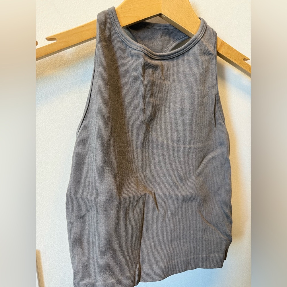 Free people intimately grey crop top size xs/s